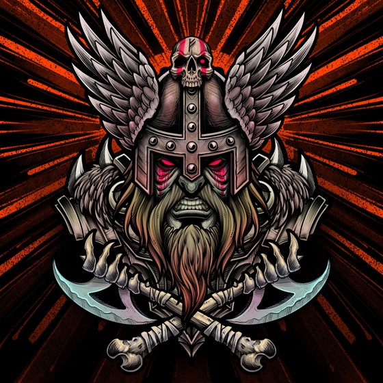 Cyber Viking Warrior #122