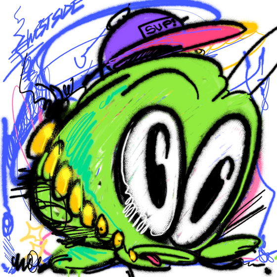 Dat frog...