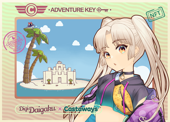 DigiDaigaku Genesis Adventure Key Castaways #518 - Penelope