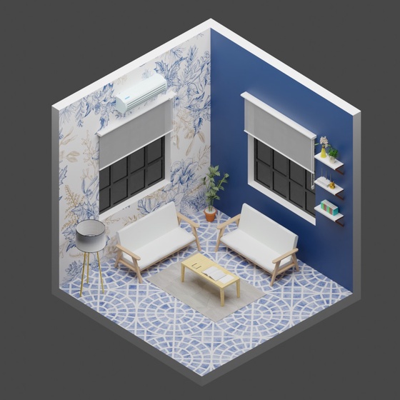 3D Room #3756