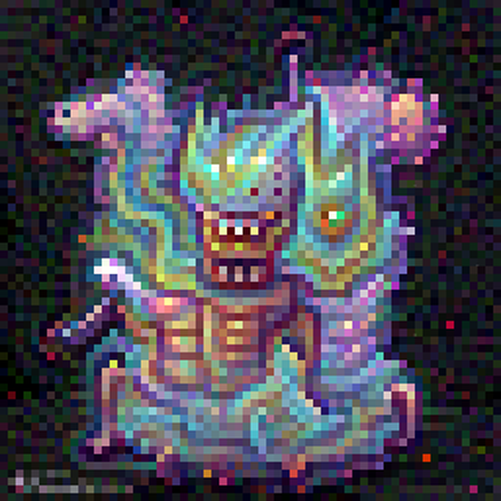 'Shimmering Bender' Demon Husk of Fury +1