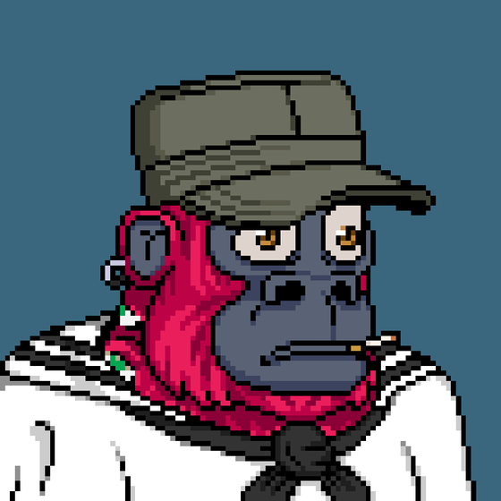 Bored Gorilla Yacht Club #698
