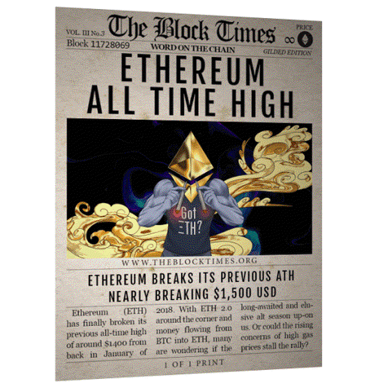 Ethereum All Time High