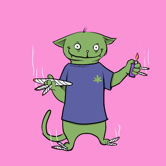 Blazed Cat #4001