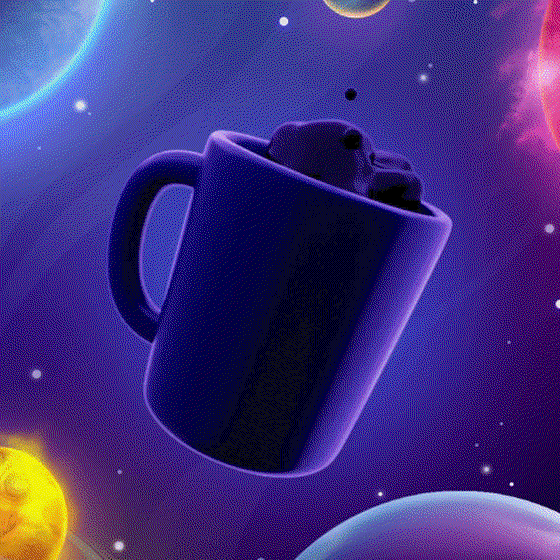 Cosmic Coffee Cups #5972