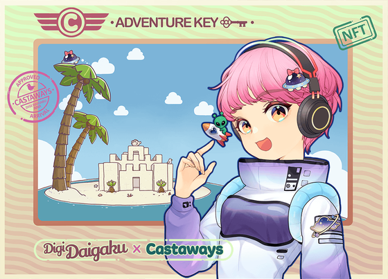 DigiDaigaku Genesis Adventure Key Castaways #1668 - Appoline