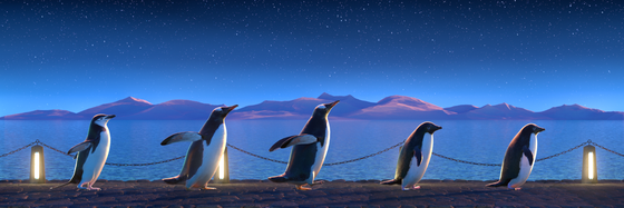 Five Penguins #1194