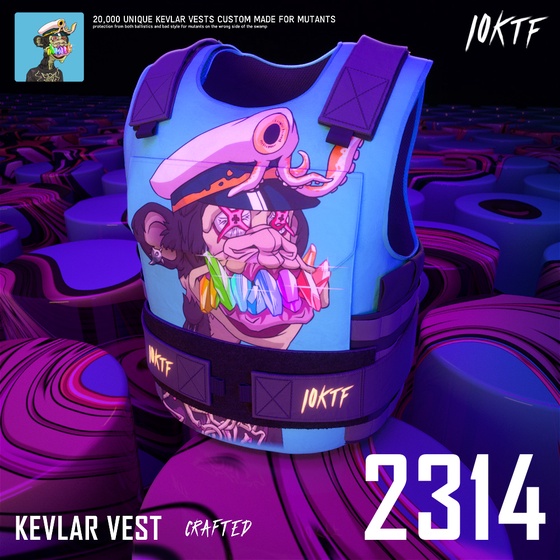 Mutant Kevlar Vest #2314