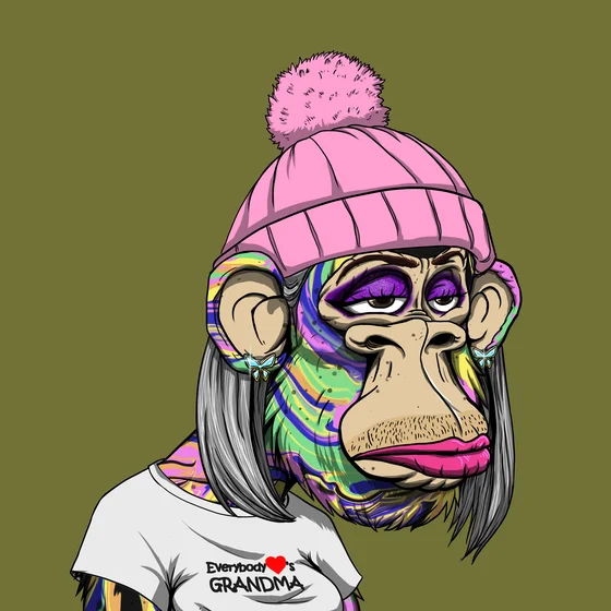 Grandma Ape Spa Club #2042