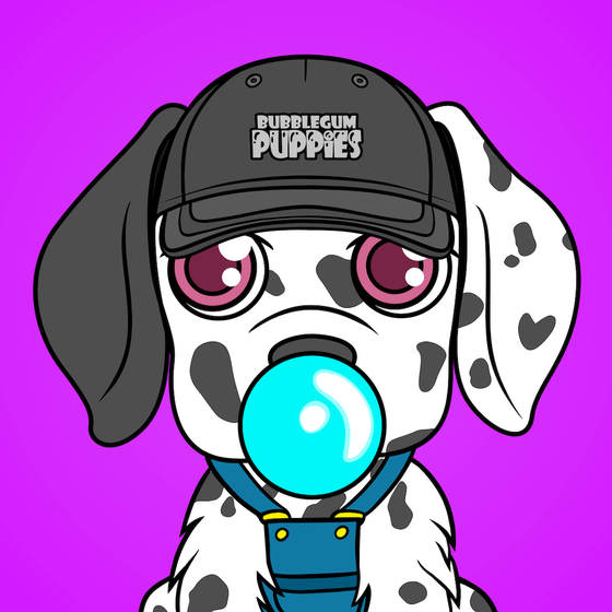 Bubblegum Puppy #9389