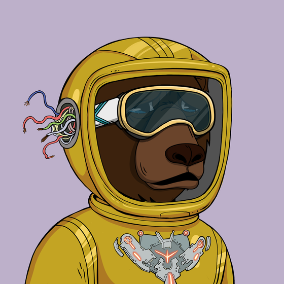 Okay Space Bear #4273