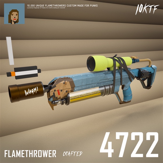 Punk Flamethrower #4722