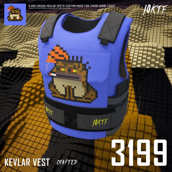 Toadz Kevlar Vest #3199