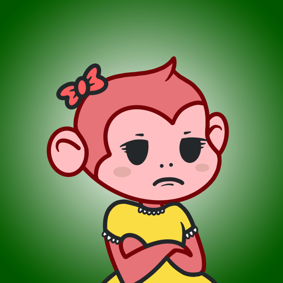 Simple Monkey Girl #2427