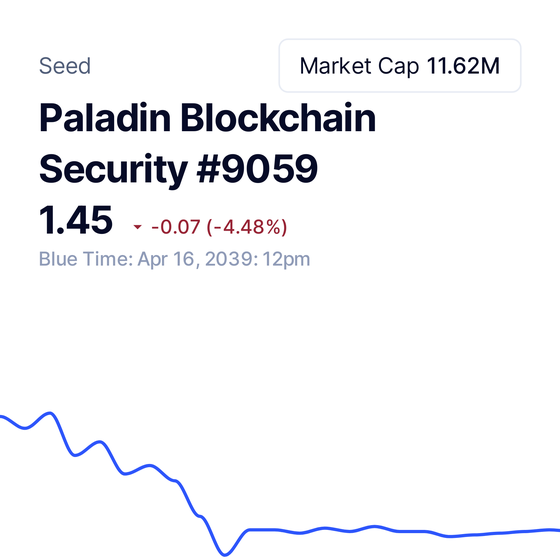 Paladin Blockchain Security #9059