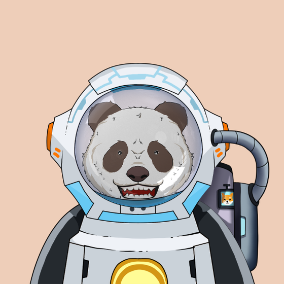 Panda Astronaut Club #74