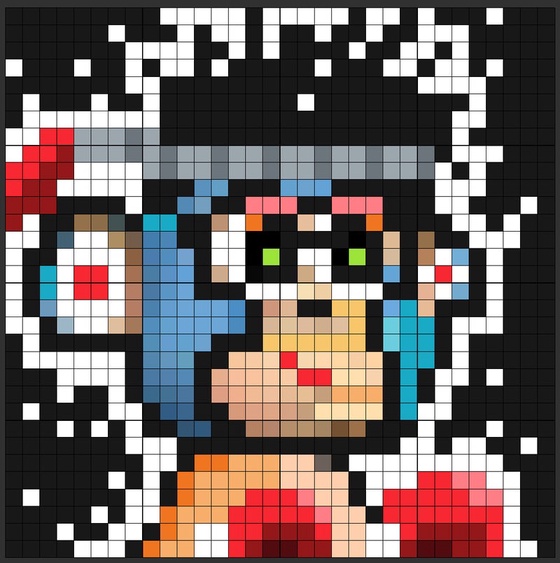 Cute Monkey Pixel#3