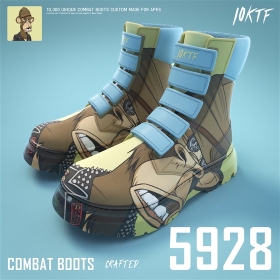 Ape Combat Boots #5928