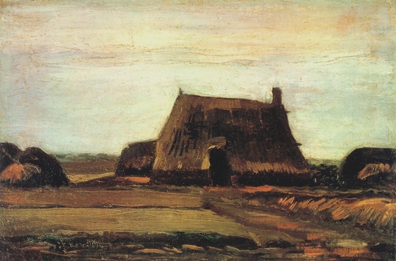 #54 Farm with Stacks of Peat