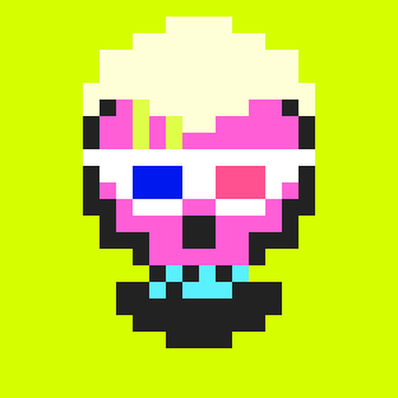 Cyber CryptoSkull #76