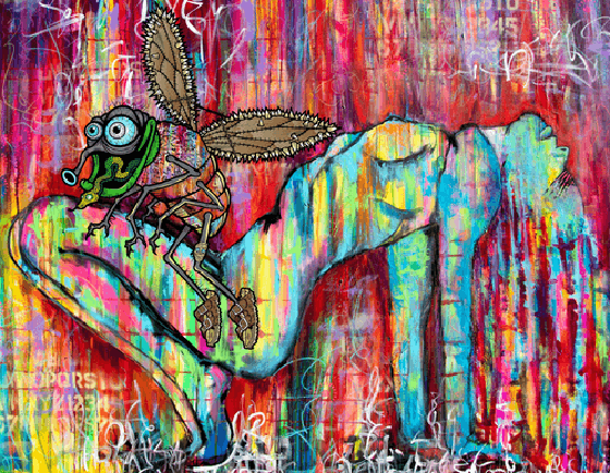 Funky Fly 440, Painted Woman BekxArt