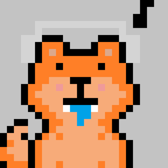 Pixelated Shiba Inu #8309