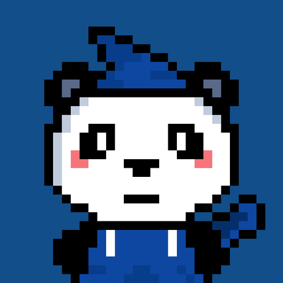 32px Panda #3009