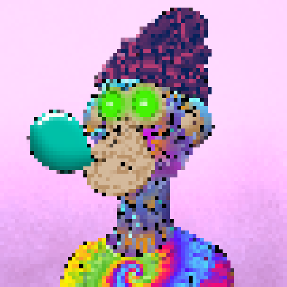 Trippin' Pixel Ape #1045