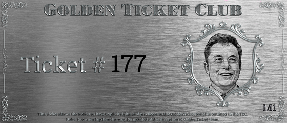 Golden Ticket Club #177