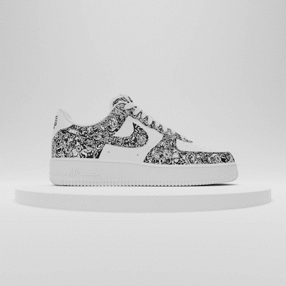 RTFKT Space Drip x Nike Air Force 1 : JASTI