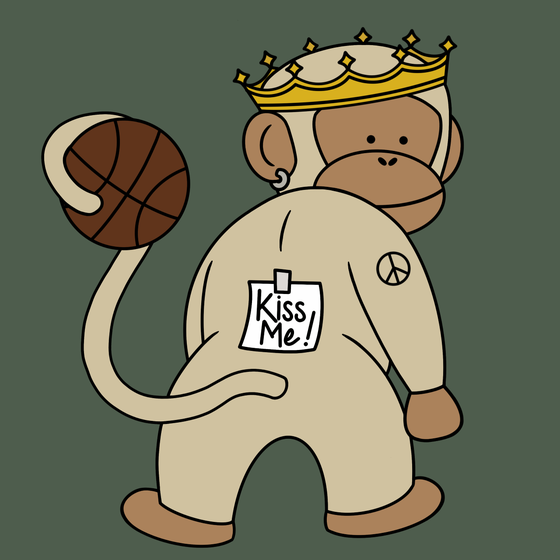 Kiss Me Monkey #5781