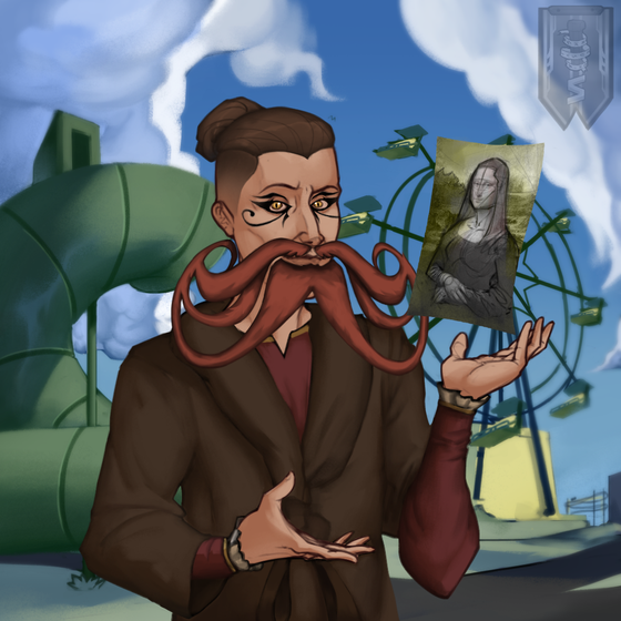 Inventors NFT #93 - Leonardo da Vinci