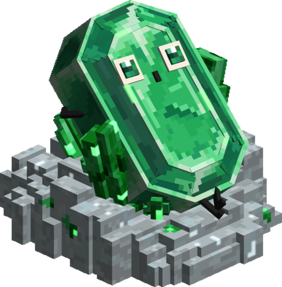 Emerald Diorama - Crypto Crystal