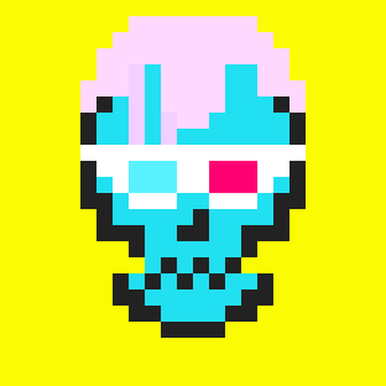 Cyber CryptoSkull #3051