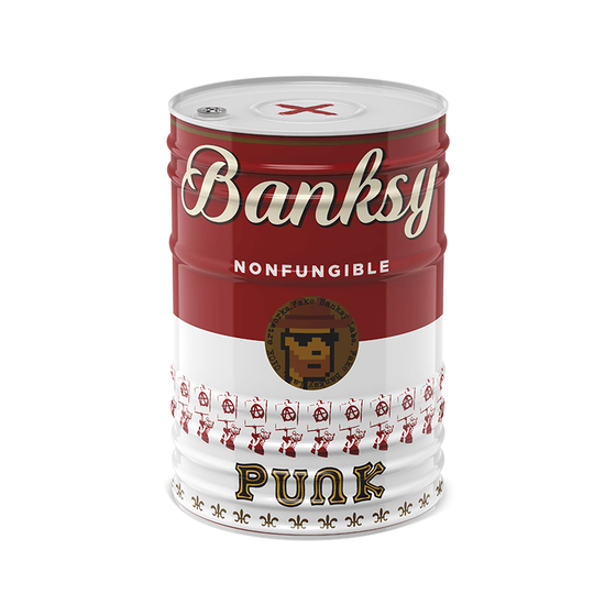 Fake Banksy Punks #101