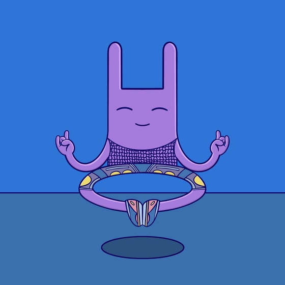 Meditation Rabbit #126