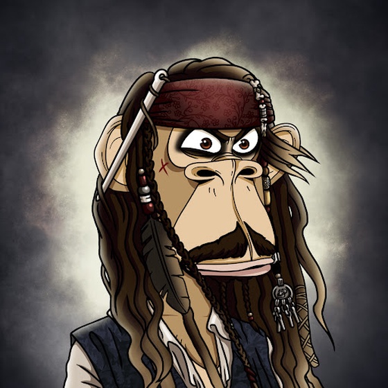 Animated Bored Ape [ Johnny Depp ]