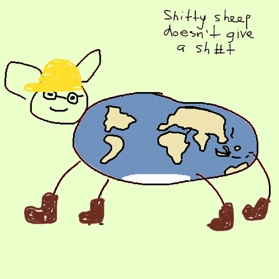 Shitty Sheep #9833