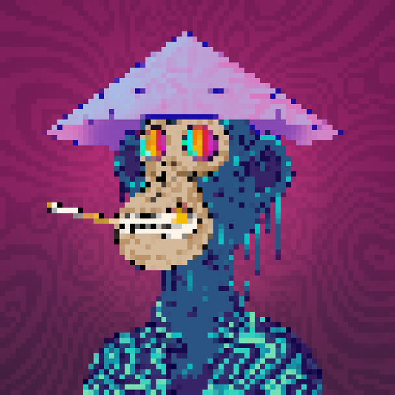 Trippin' Pixel Ape #2351