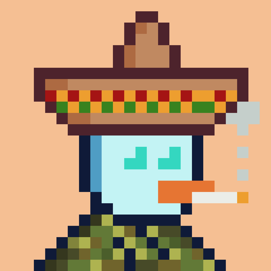8bit Penguin Chad #114