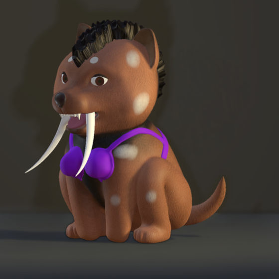 3D dog by LoversDoge #244