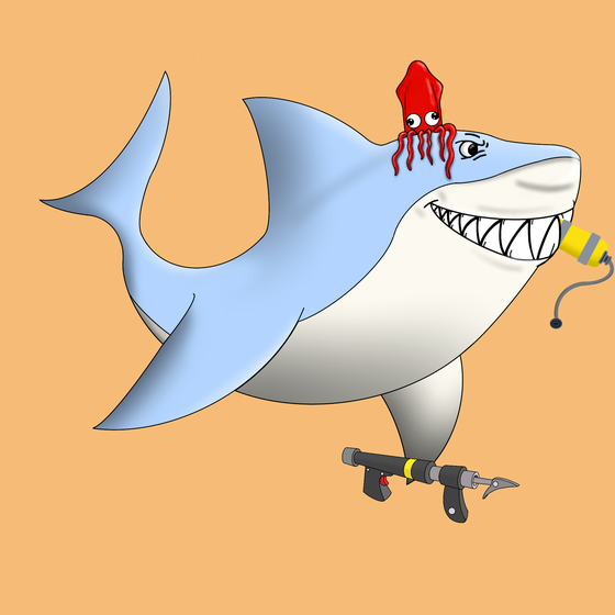 Wavy Shark #2460