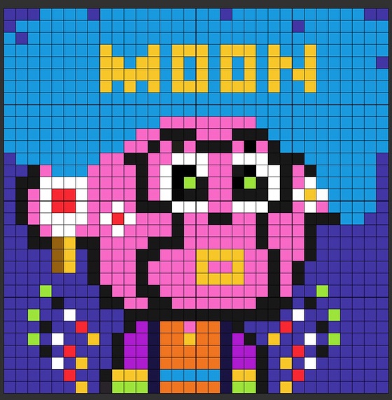 Cute Monkey Pixel#6