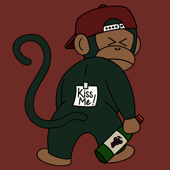 Kiss Me Monkey #5777