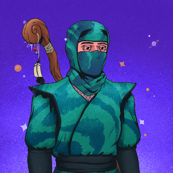 Tie Dye Ninja #2613