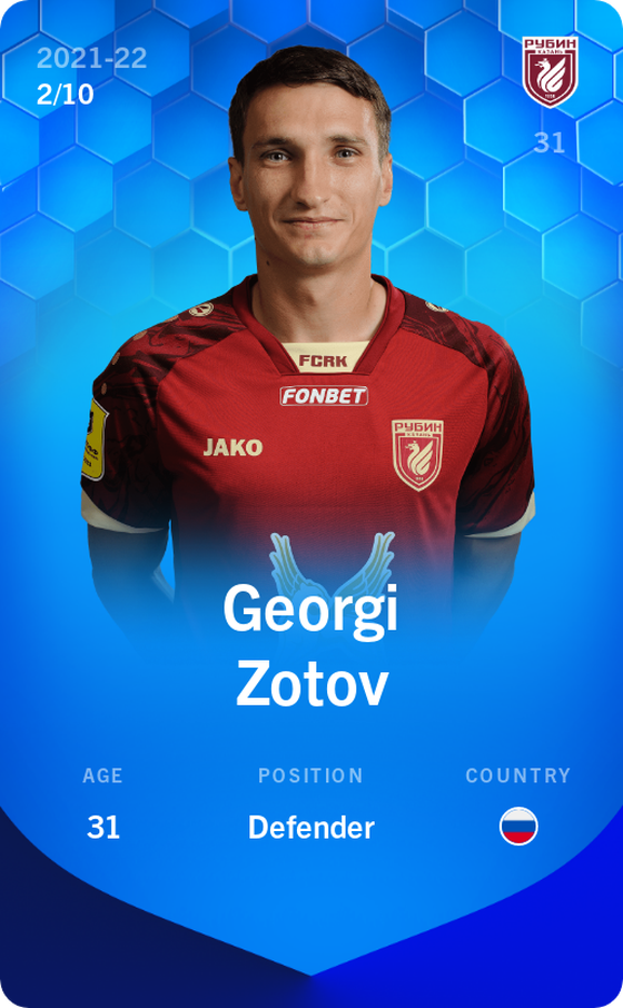 Georgi Zotov 2021-22 • Super Rare 2/10