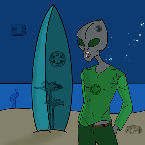 Offworld Surfer Scouts #184