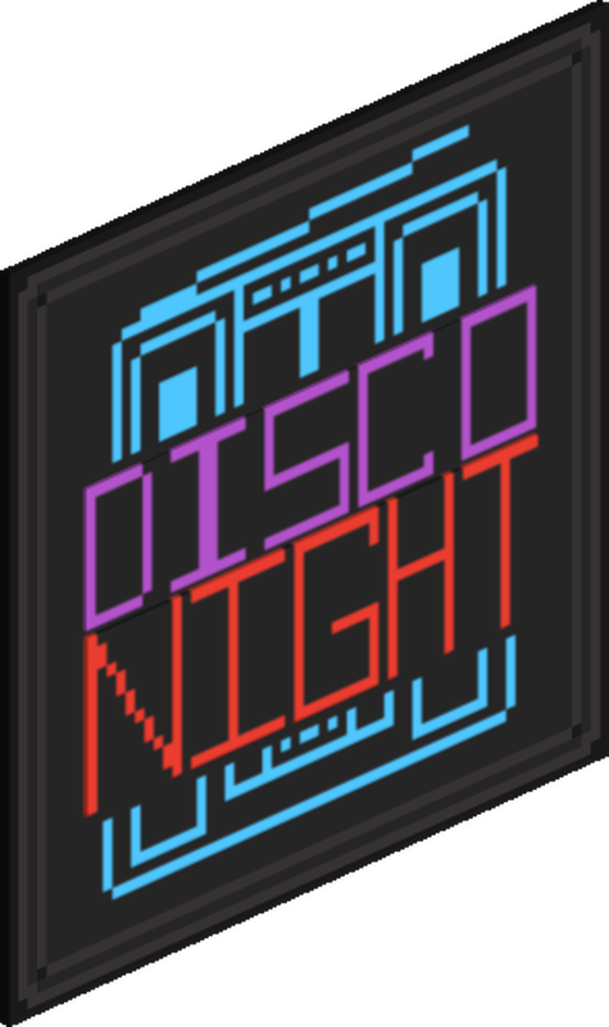 Neon Disco Sign