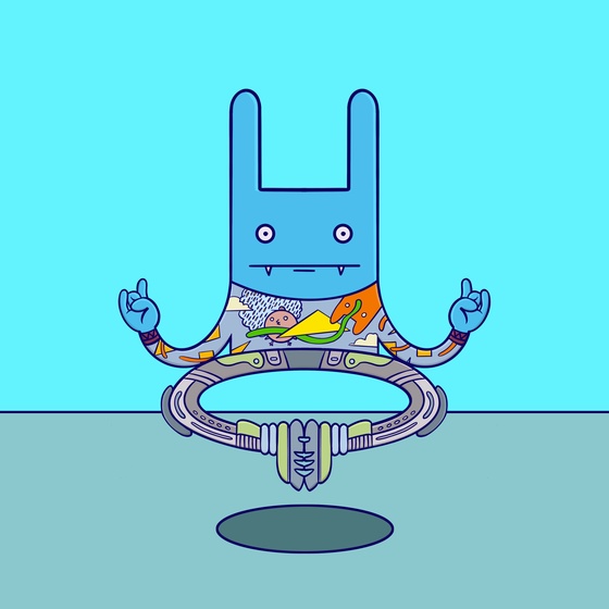 Meditation Rabbit #121