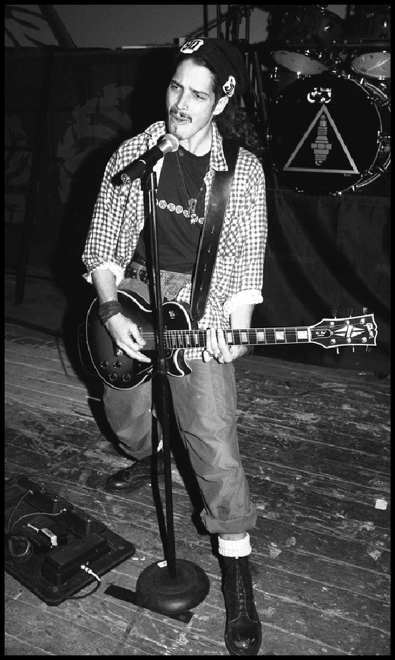 Chris Cornell, SoundGarden Rehearsal 1992 | Chris Cuffaro 